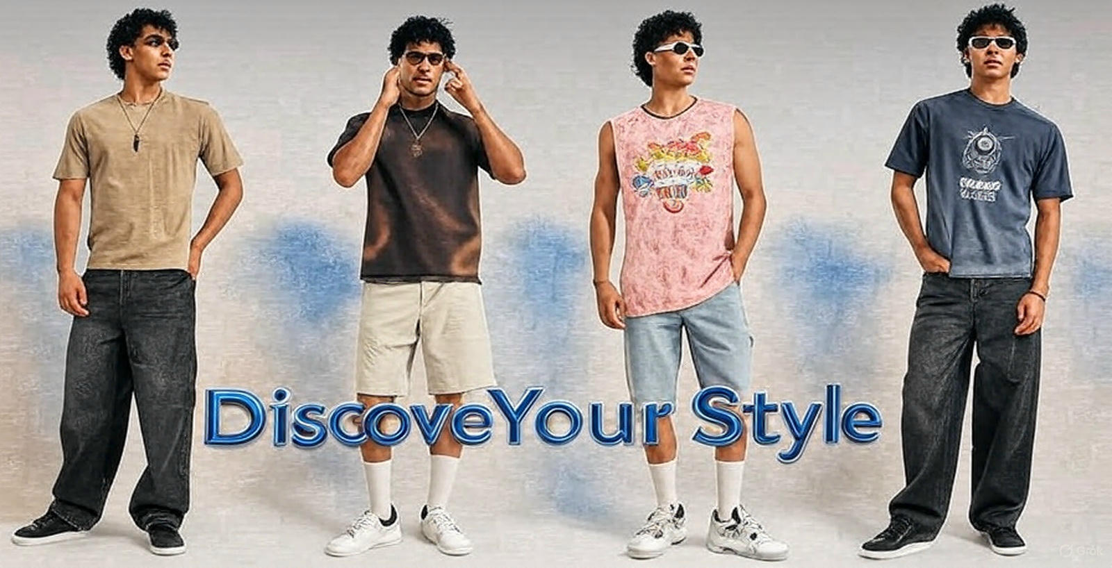 How to style boxy streetwear T-shirt for Summer