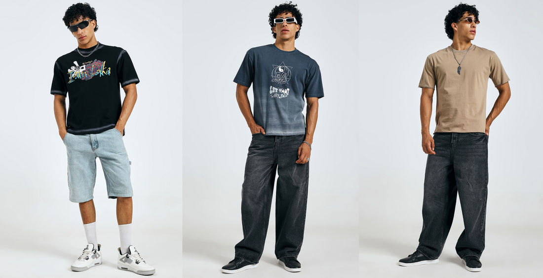 Oversized t-shirts for men: your guide to effortless streetwear style