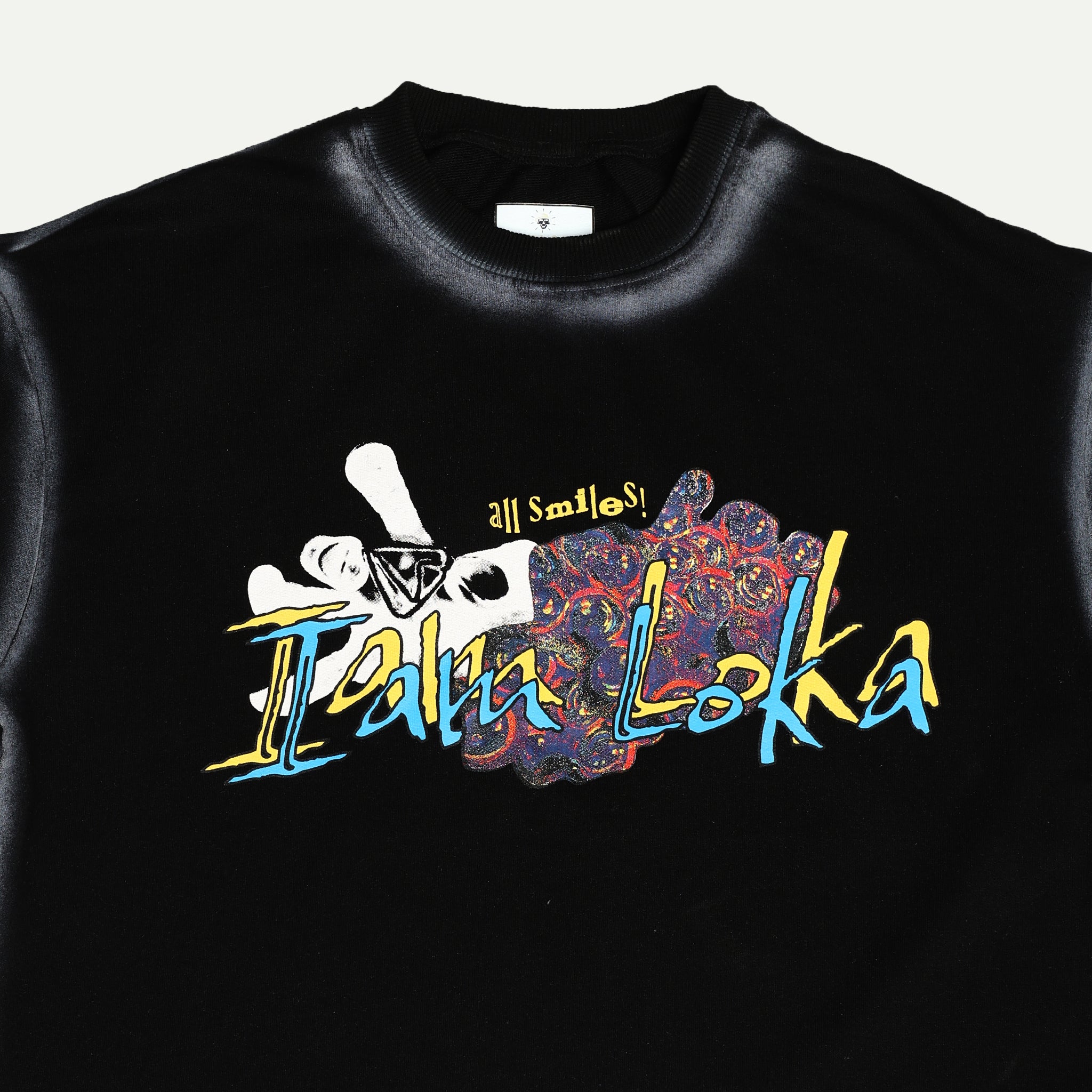 Loka Skull Bloom Oversized T-shirt