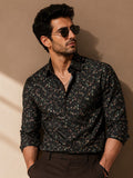 Fallen Leaves Pure Linen Shirt