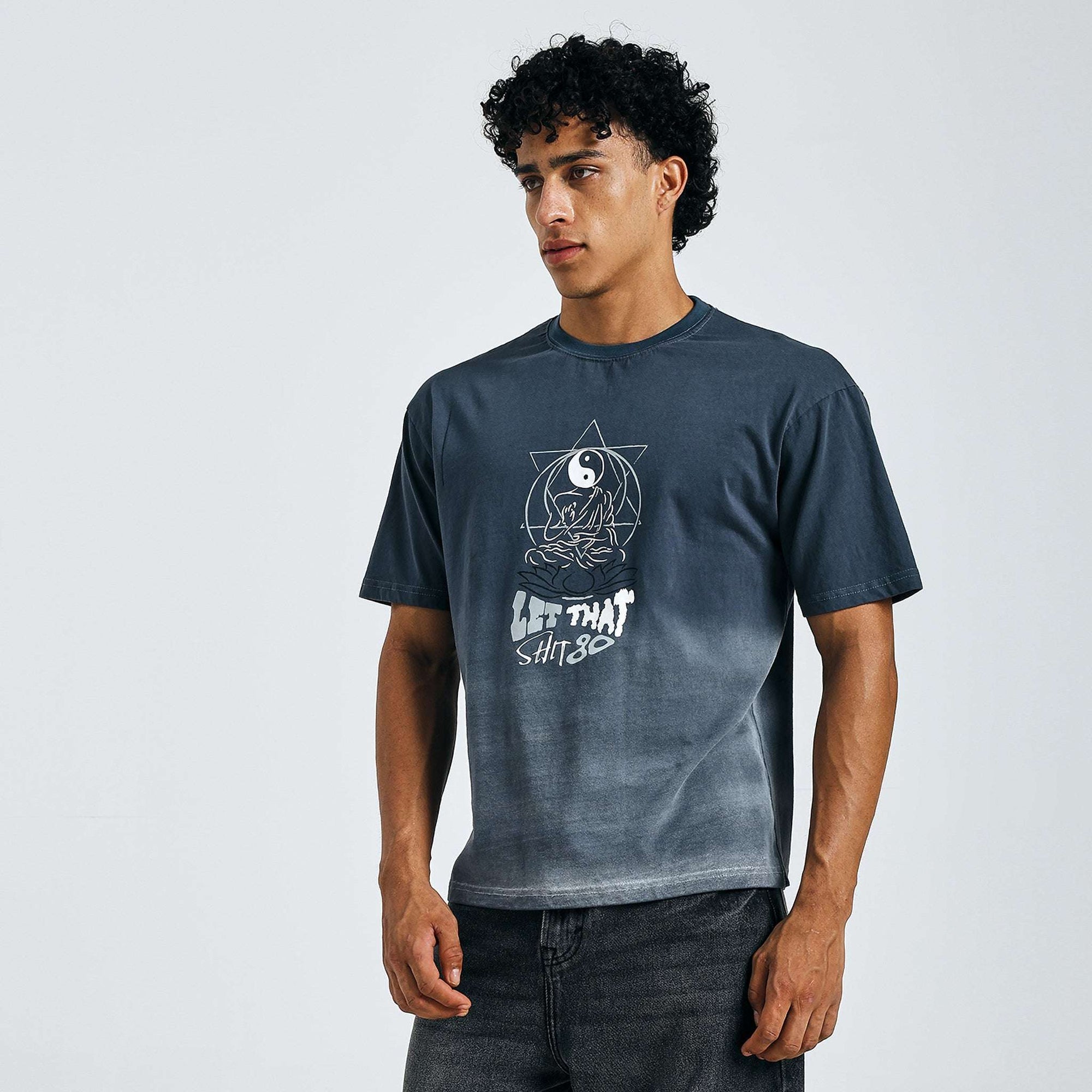 Let It Fade Tee - 240 gsm Cotton Sinker