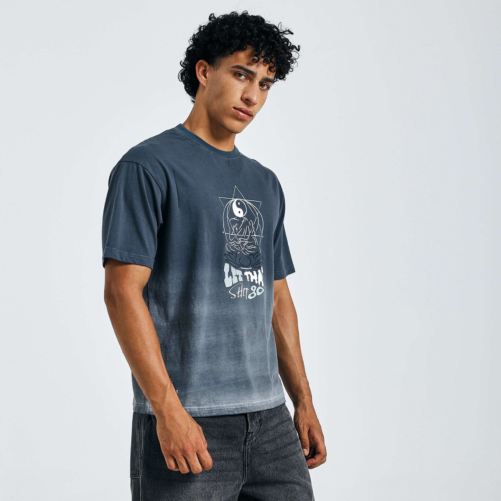 Let It Fade Tee - 240 gsm Cotton Sinker
