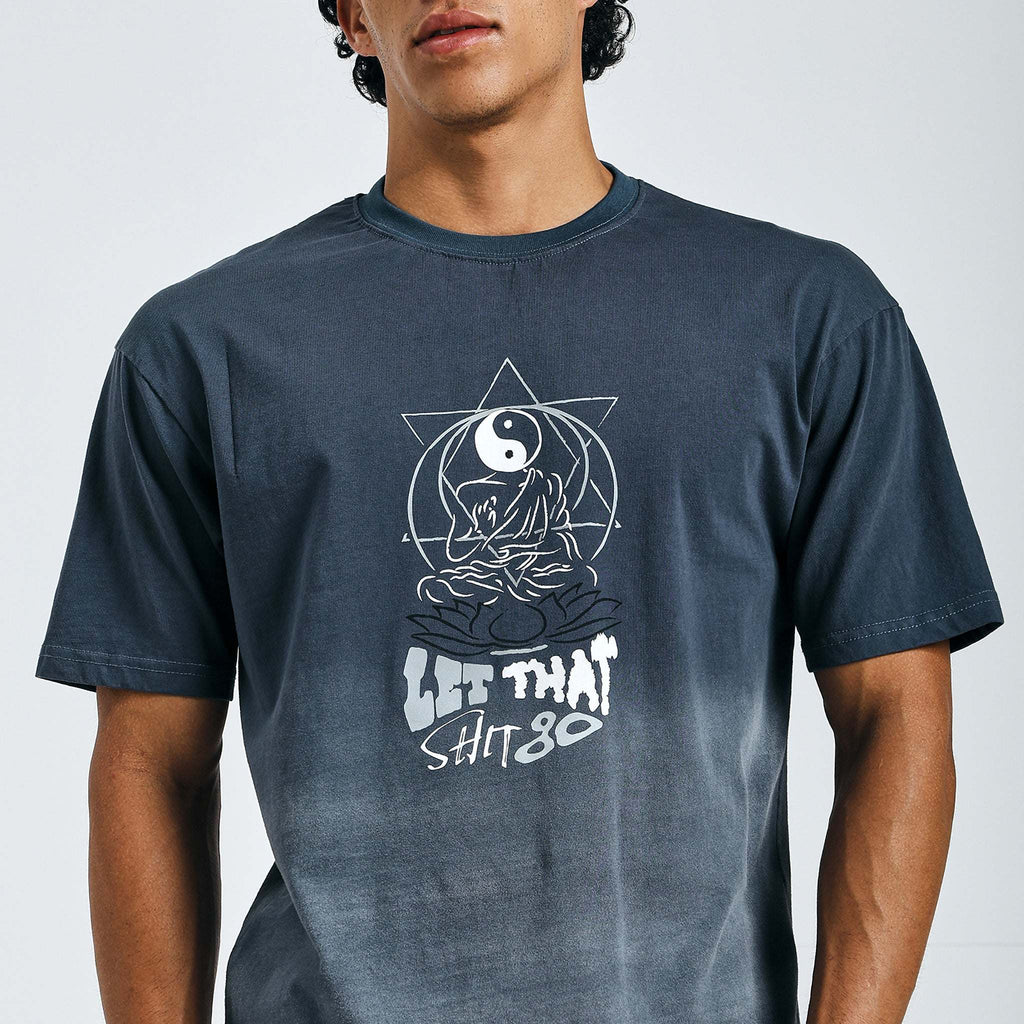Let It Fade Tee - 240 gsm Cotton Sinker