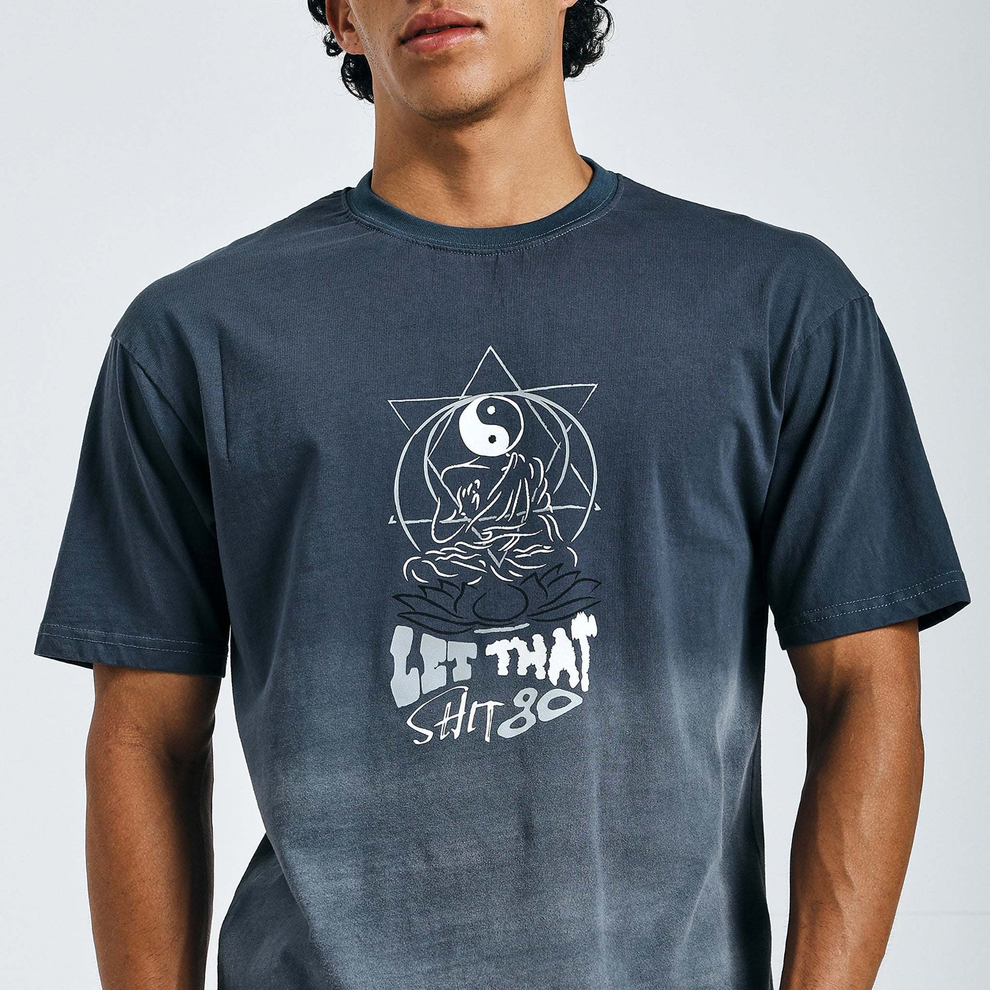 Let It Fade Tee - 240 gsm Cotton Sinker