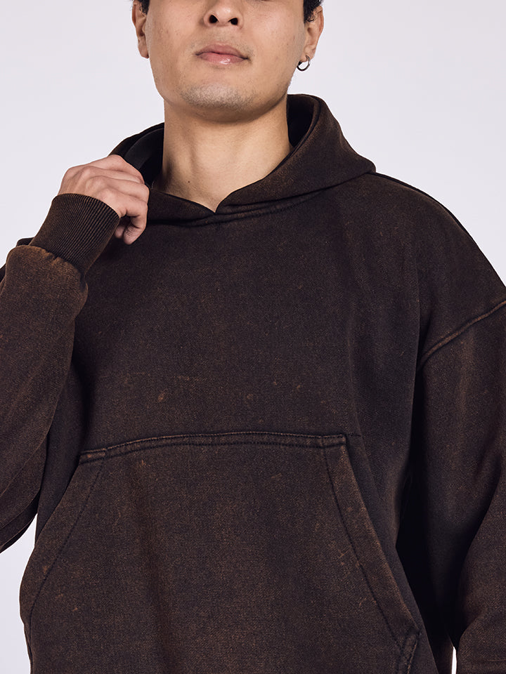Vintage Wash Black Arise Hoodie