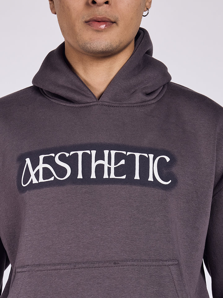 Dark Grey Aesthetic Hoodie