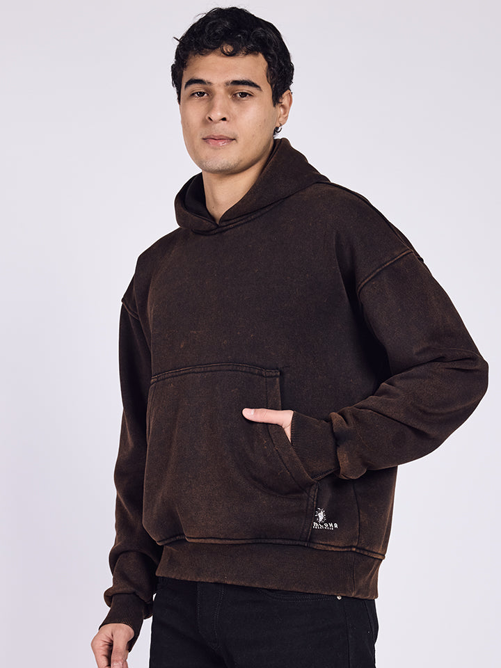Vintage Wash Black Arise Hoodie