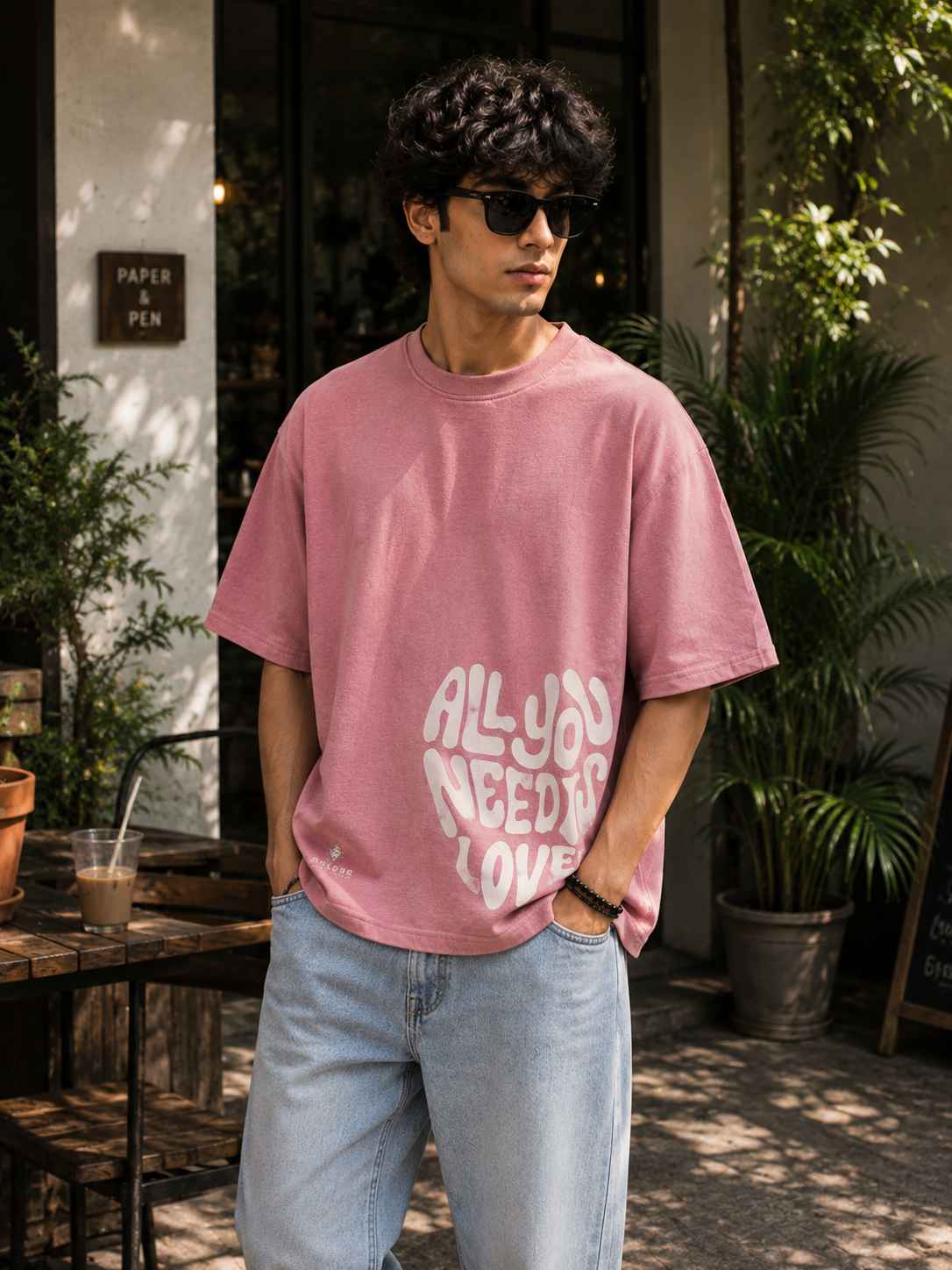 "All You Need is Love" Oversized T-shirt