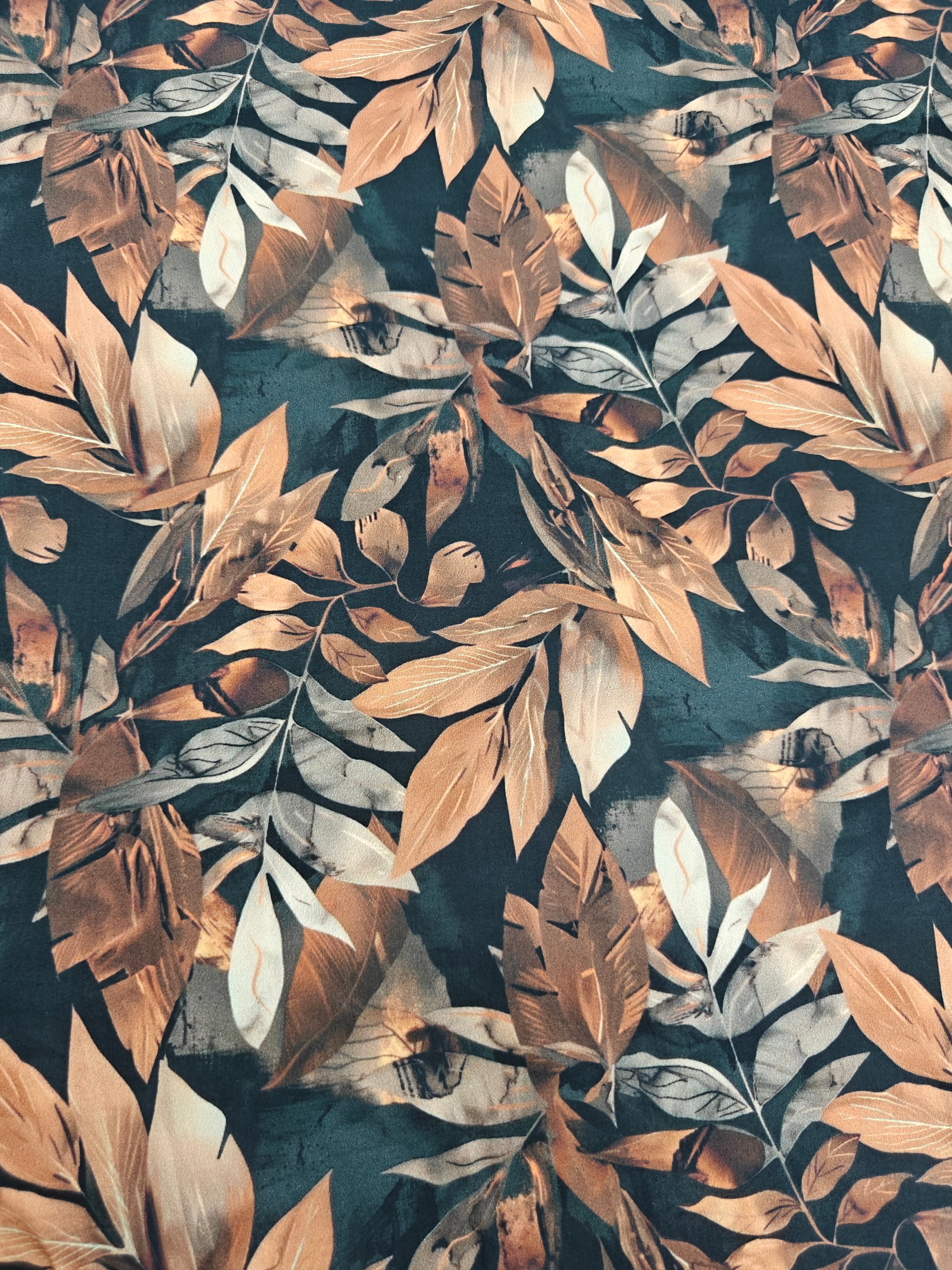 Autumn Leaves Cuban Shirt