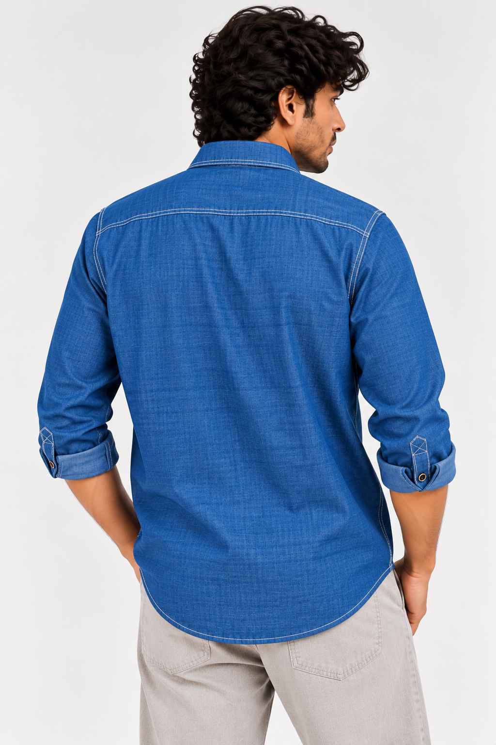 Blue Denim Shirt