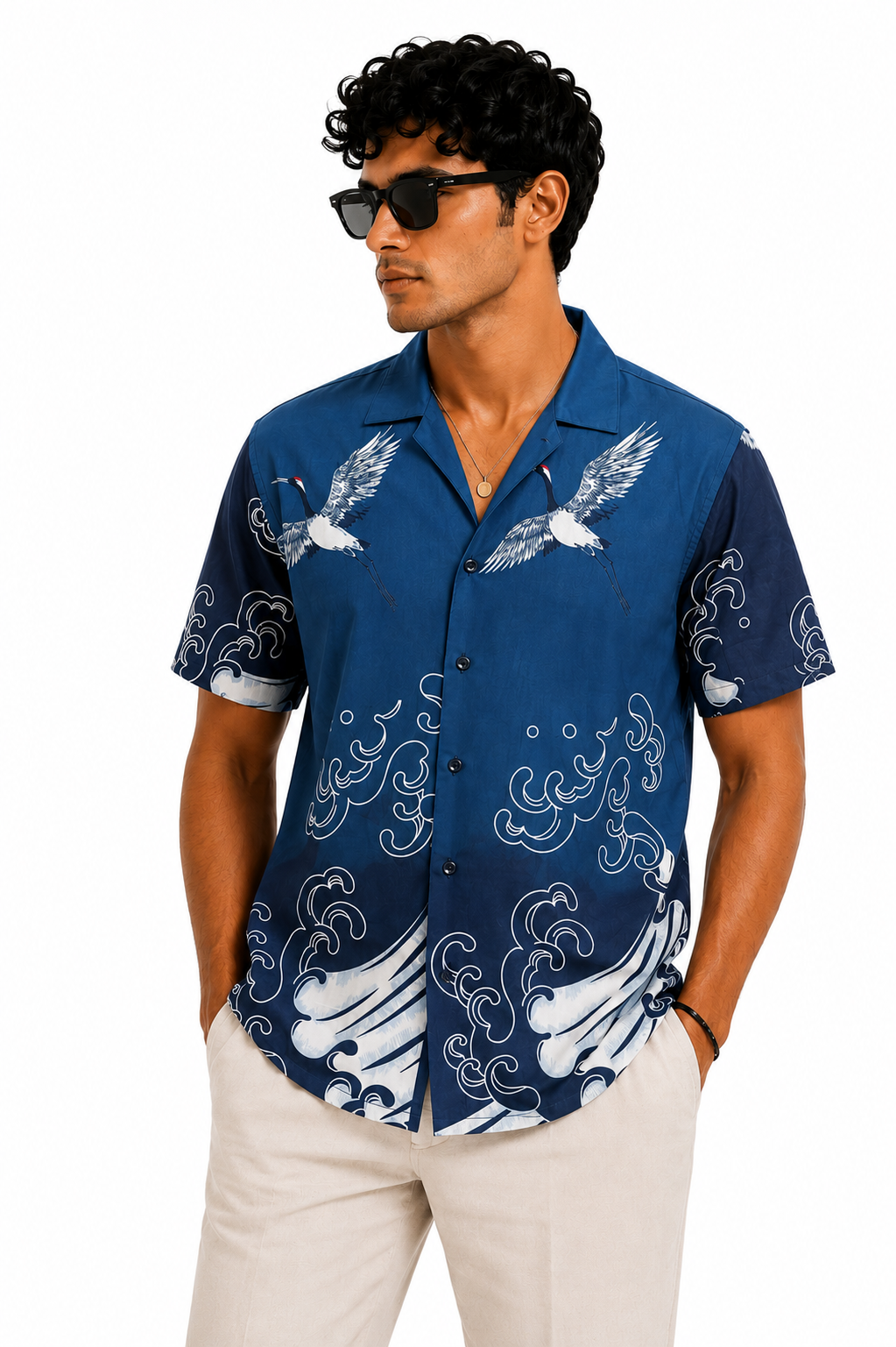 Blue Horizon Cuban Shirt
