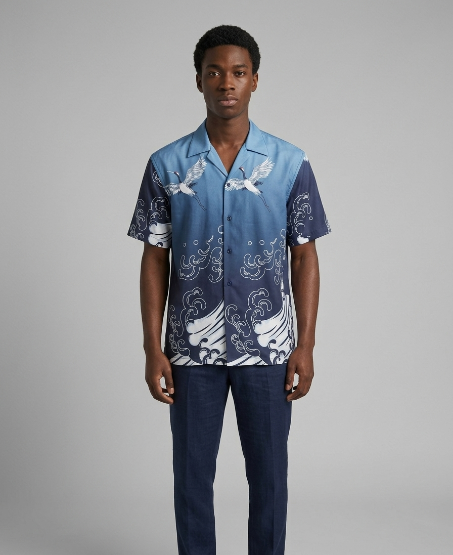 Blue Horizon Cuban Shirt