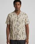 Brushstroke Cuban Shirt