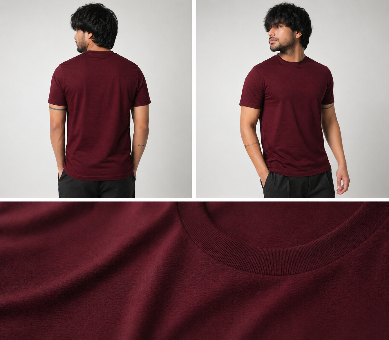 Classic Wine Red T-Shirt