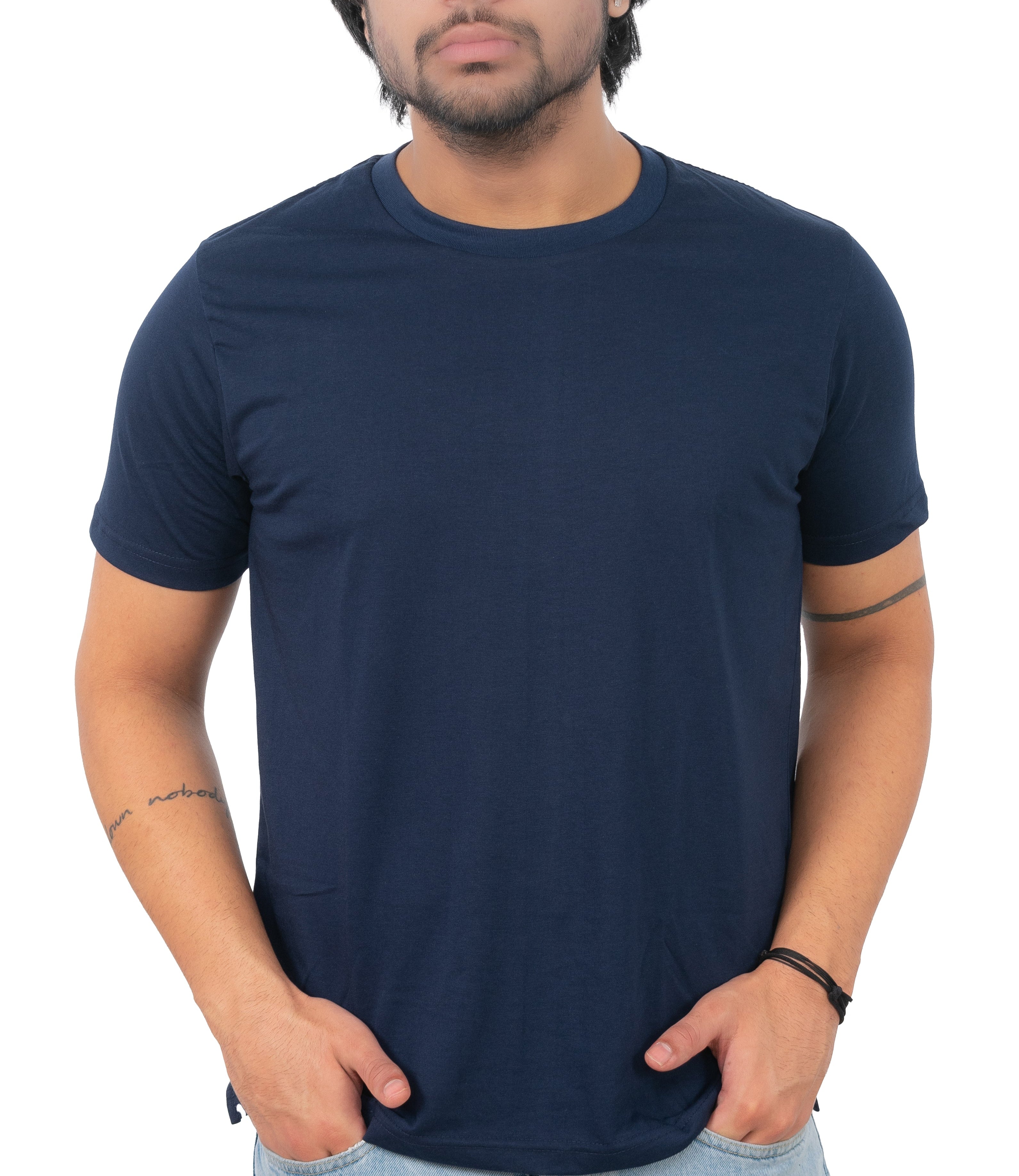 Navy Blue Regular Fit T-Shirt
