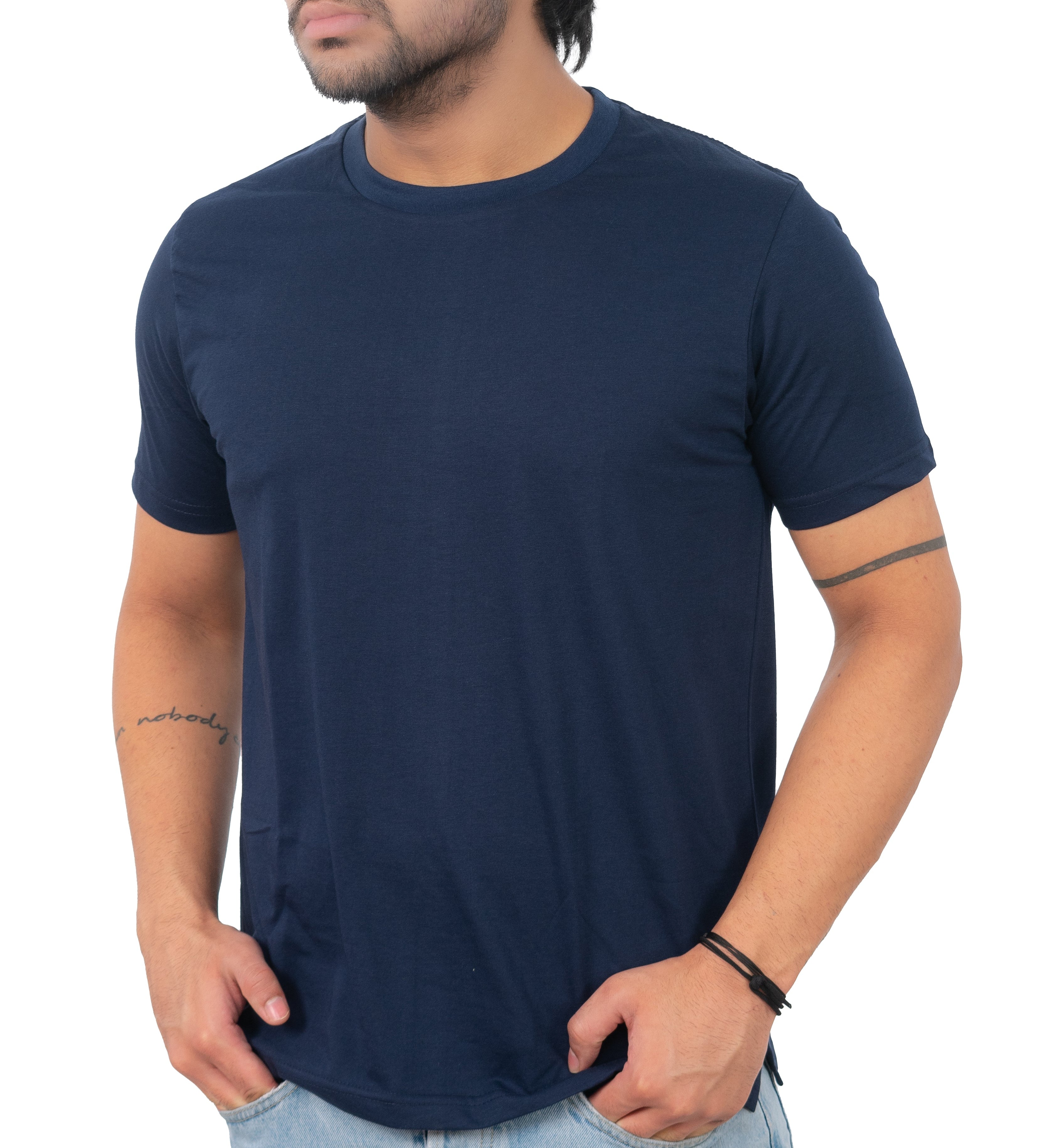 Navy Blue Regular Fit T-Shirt
