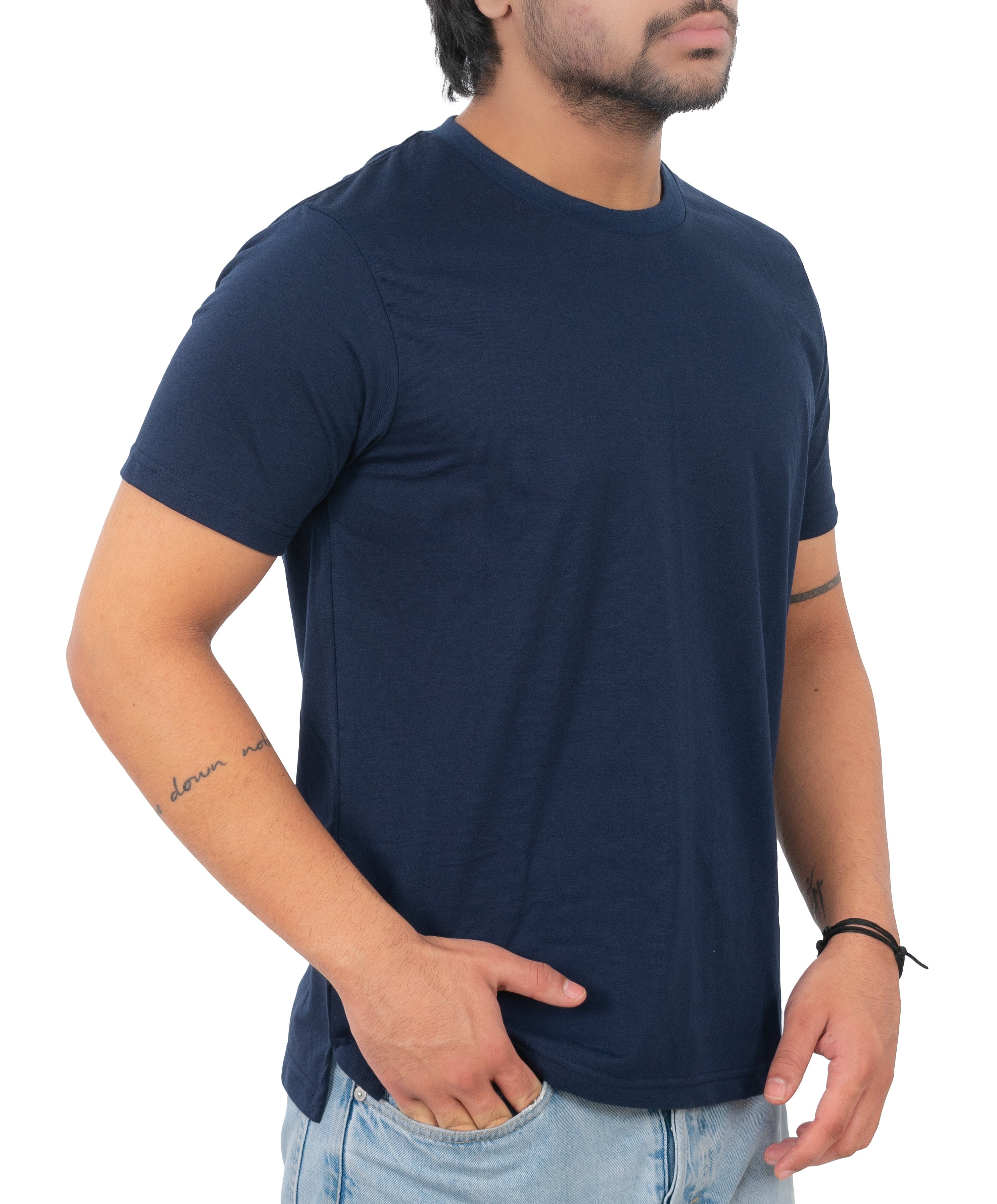 Navy Blue Regular Fit T-Shirt