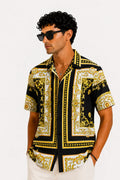 Gold Crest Cuban Shirt