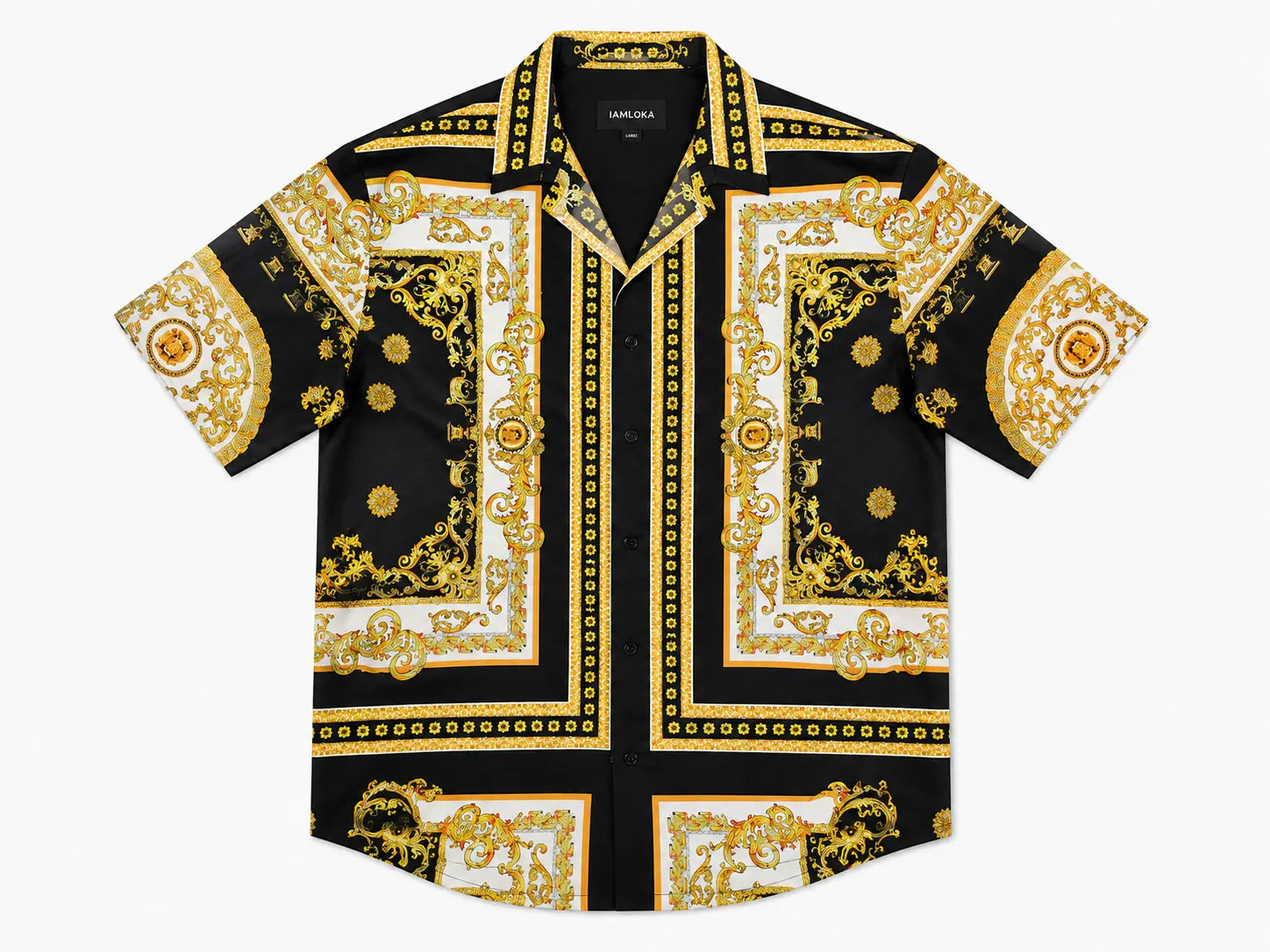 Gold Crest Cuban Shirt