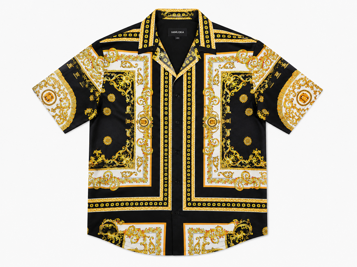 Gold Crest Cuban Shirt