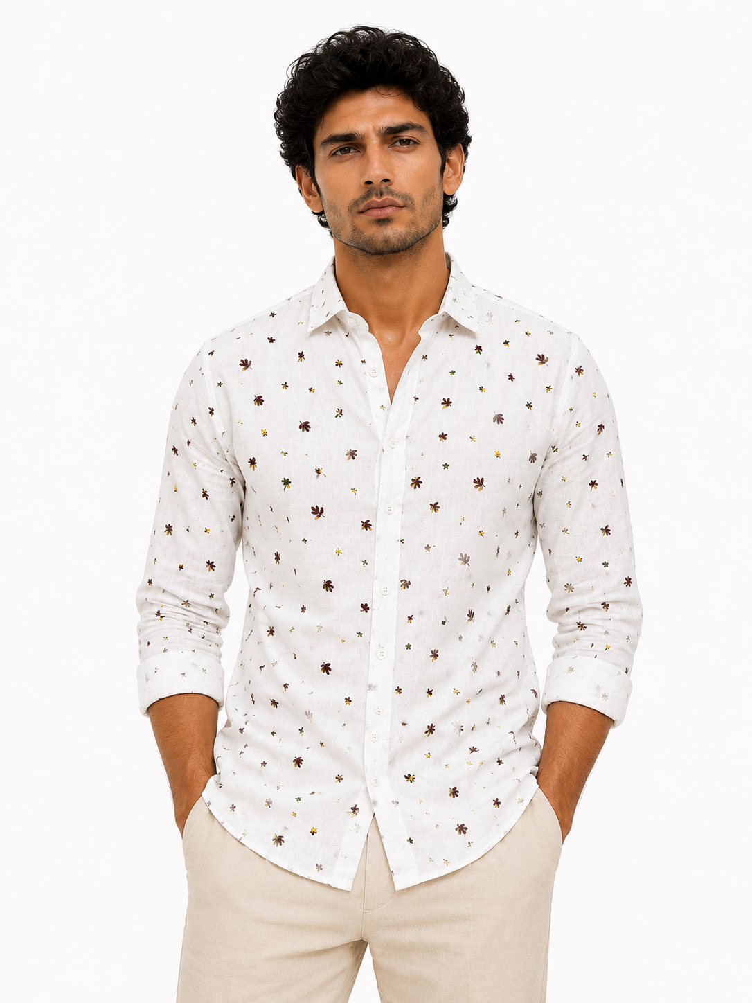 White Meadow Linen Shirt