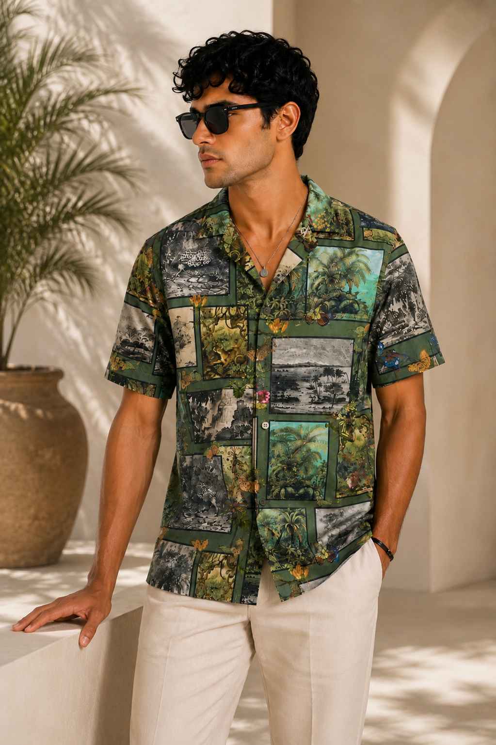 Jungle Safari Cuban Shirt