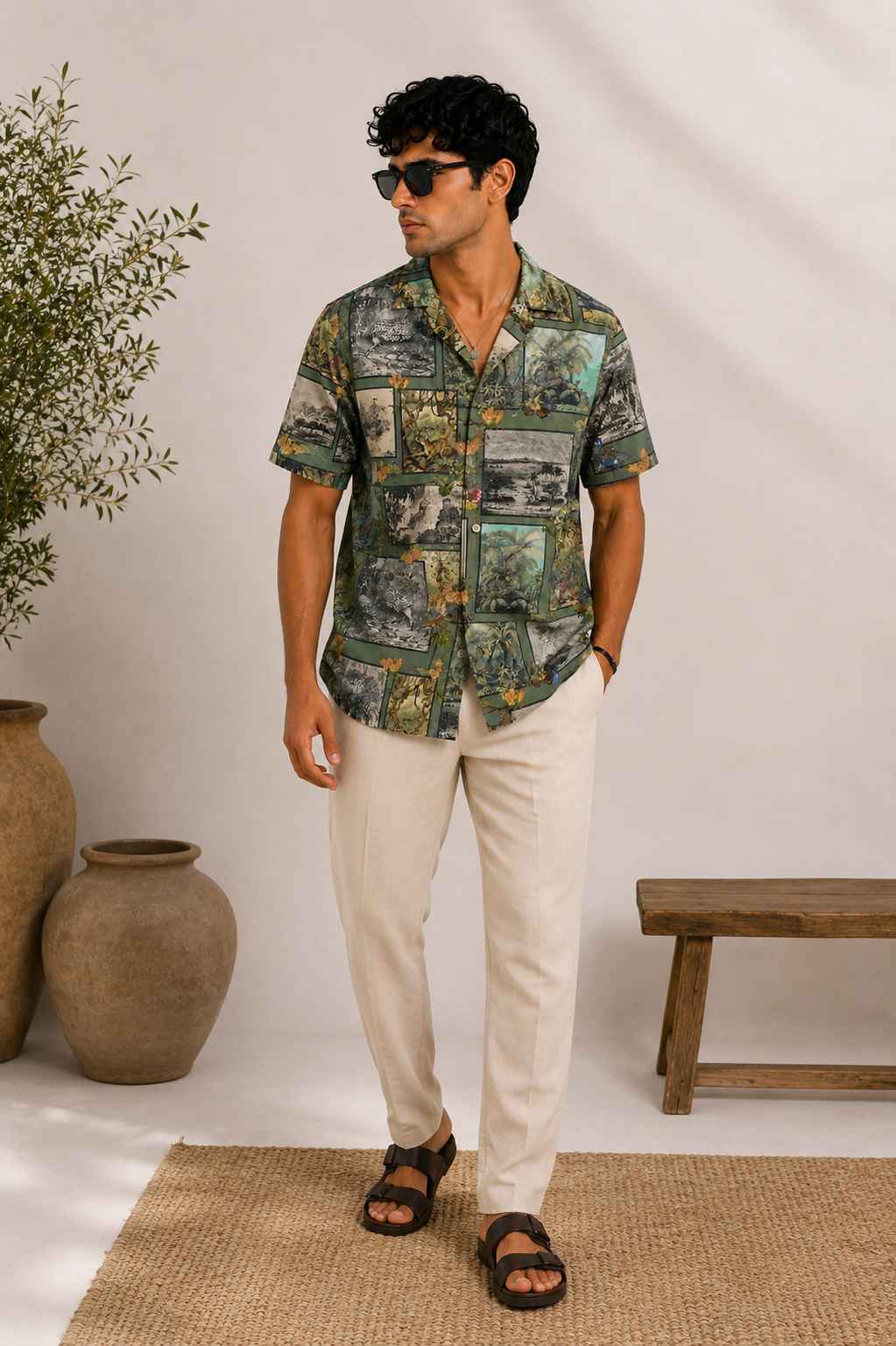 Jungle Safari Cuban Shirt