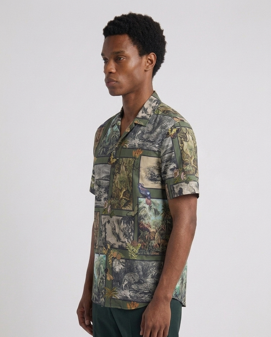 Jungle Safari Cuban Shirt