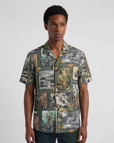 Jungle Safari Cuban Shirt
