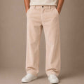 Light Peach Corduroy Pant - Relaxed Fit