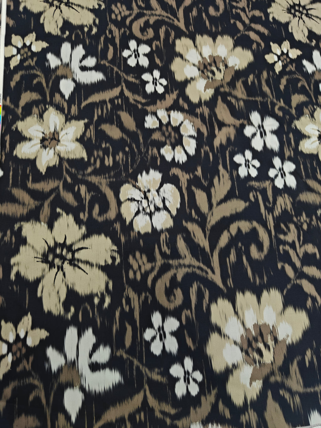 Midnight Bloom Cuban Shirt