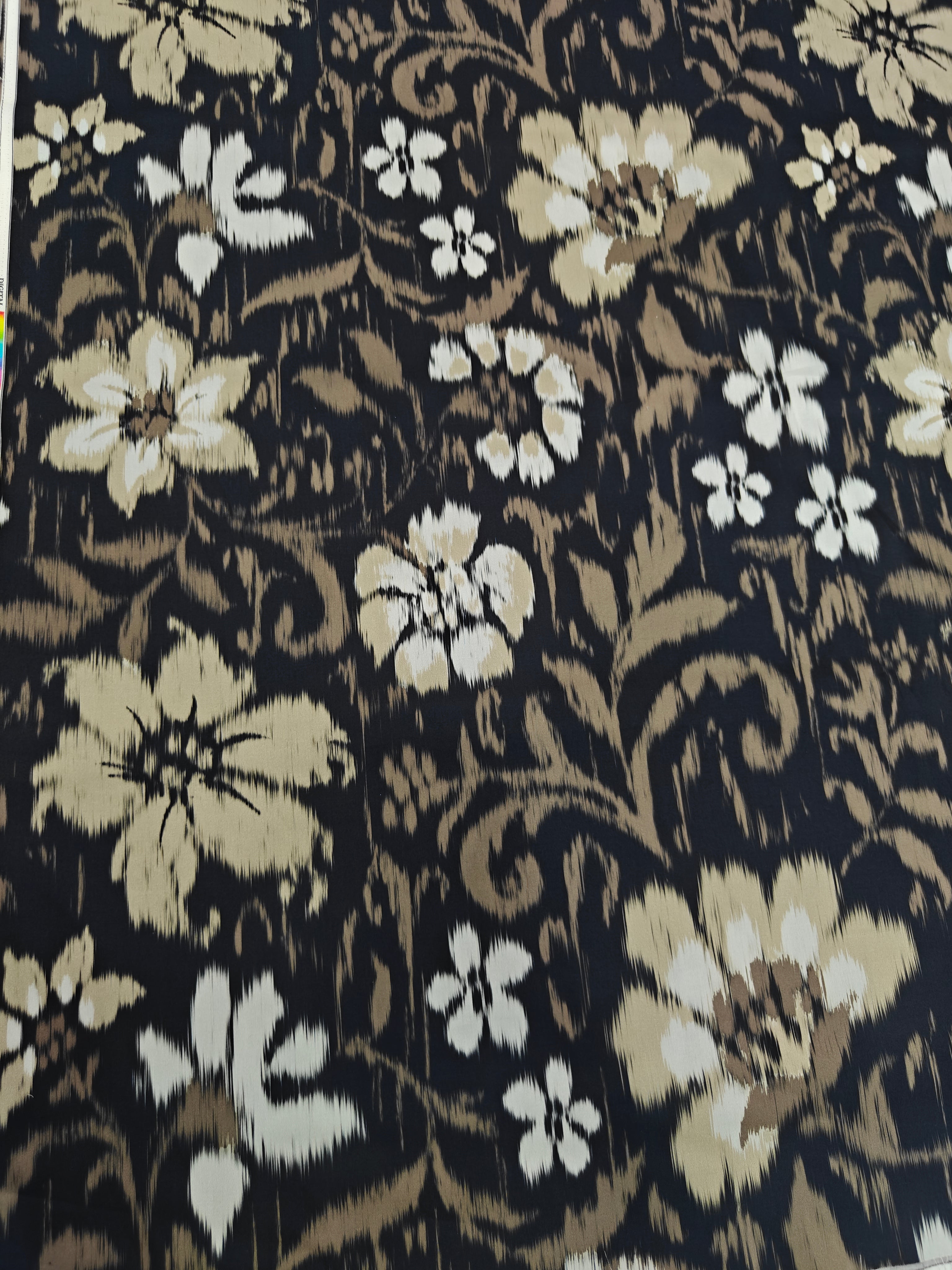 Midnight Bloom Cuban Shirt