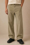 Olive Sage Corduroy Pant - Relaxed Fit