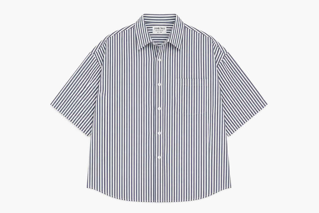 Striped shirt on a white background