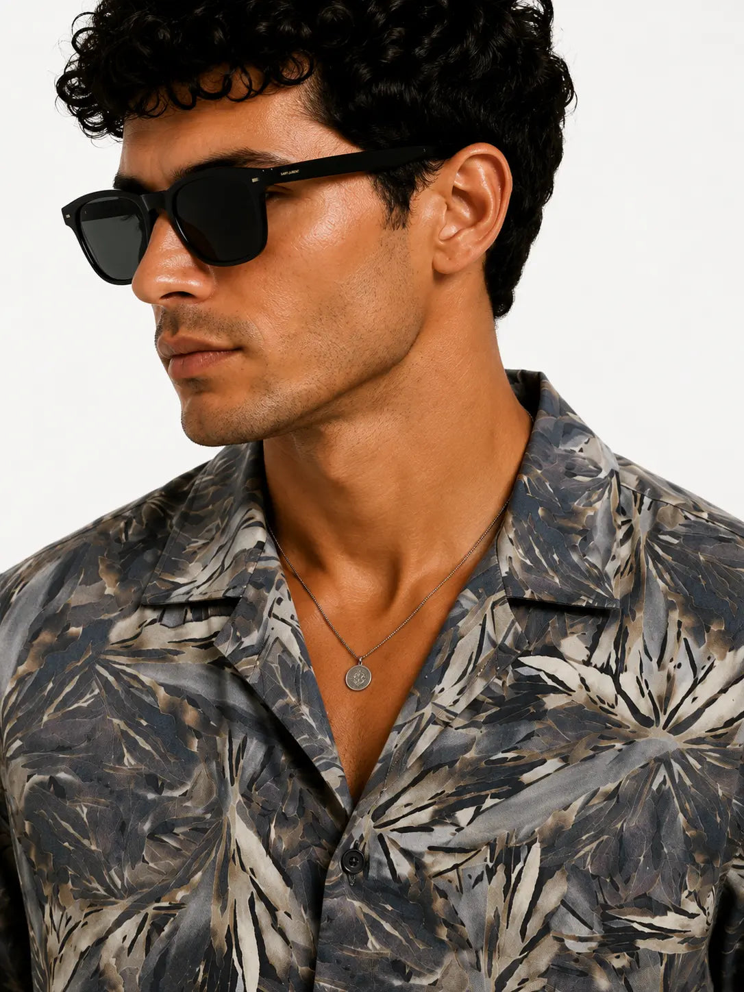 Shadow Palm Cuban Shirt