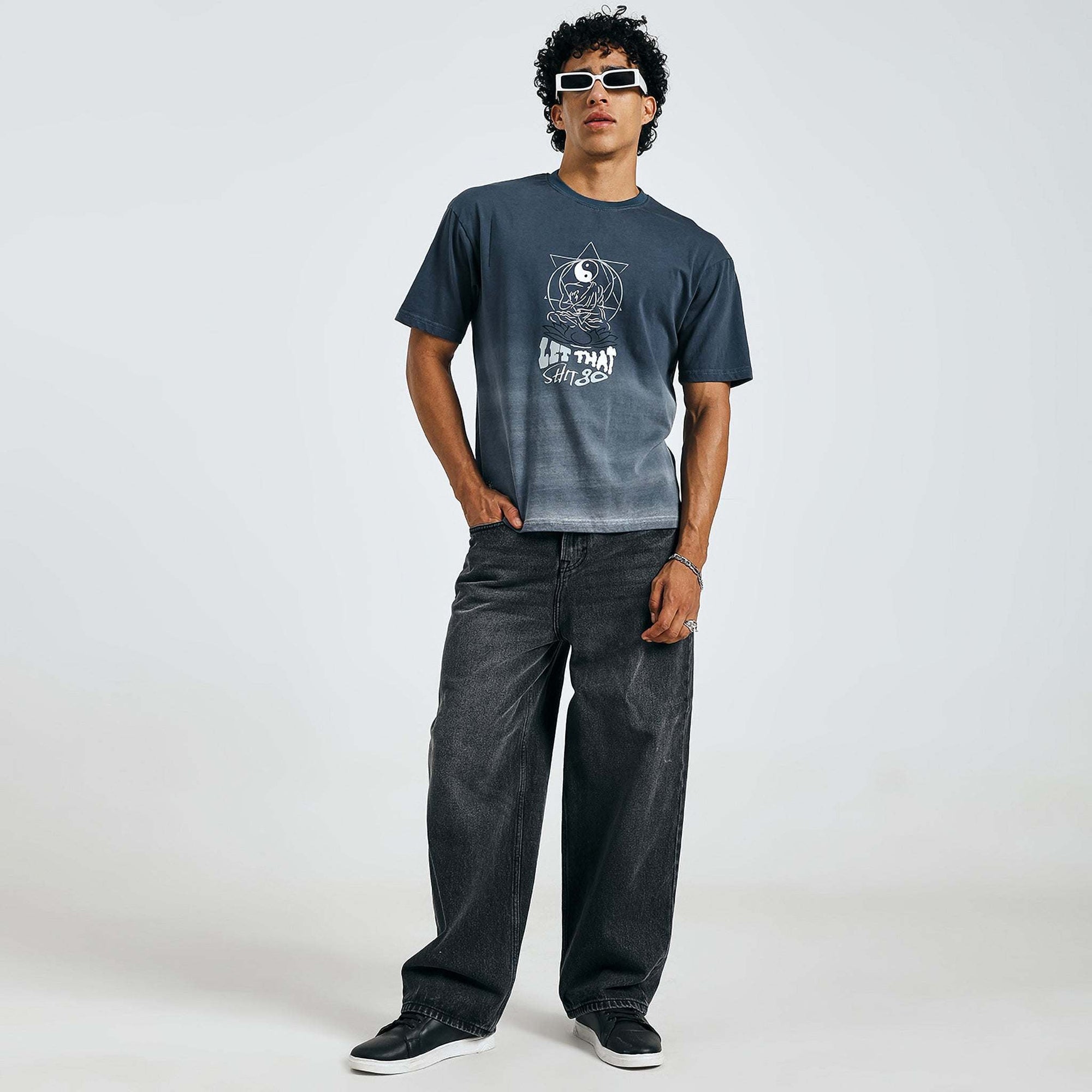 Let It Fade Tee - 240 gsm Cotton Sinker
