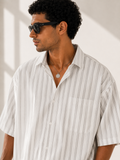 Trident Stripe Oversized Shirt
