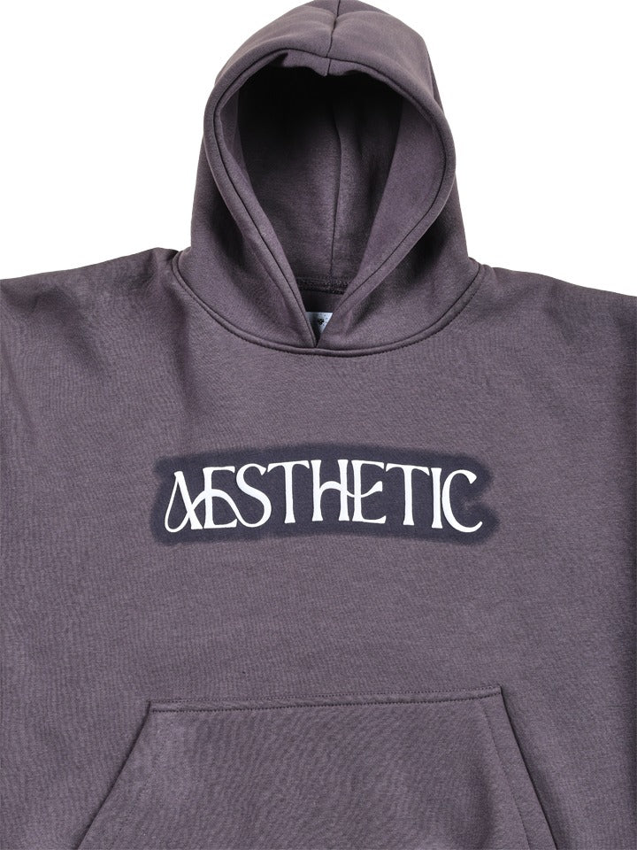 Dark Grey Aesthetic Hoodie