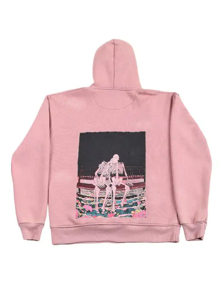 Onion Pink “All You Need is Love” Oversized Hoodie