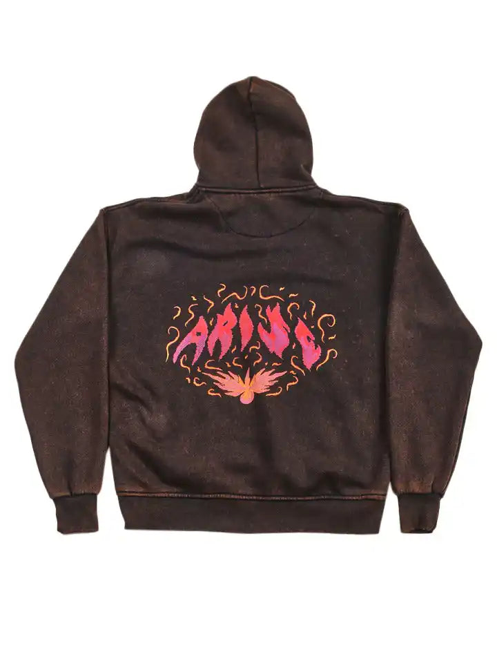 Vintage Wash Arise Oversized Hoodie