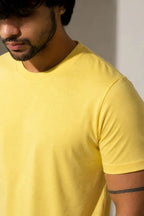 Yellow Cotton T-Shirt