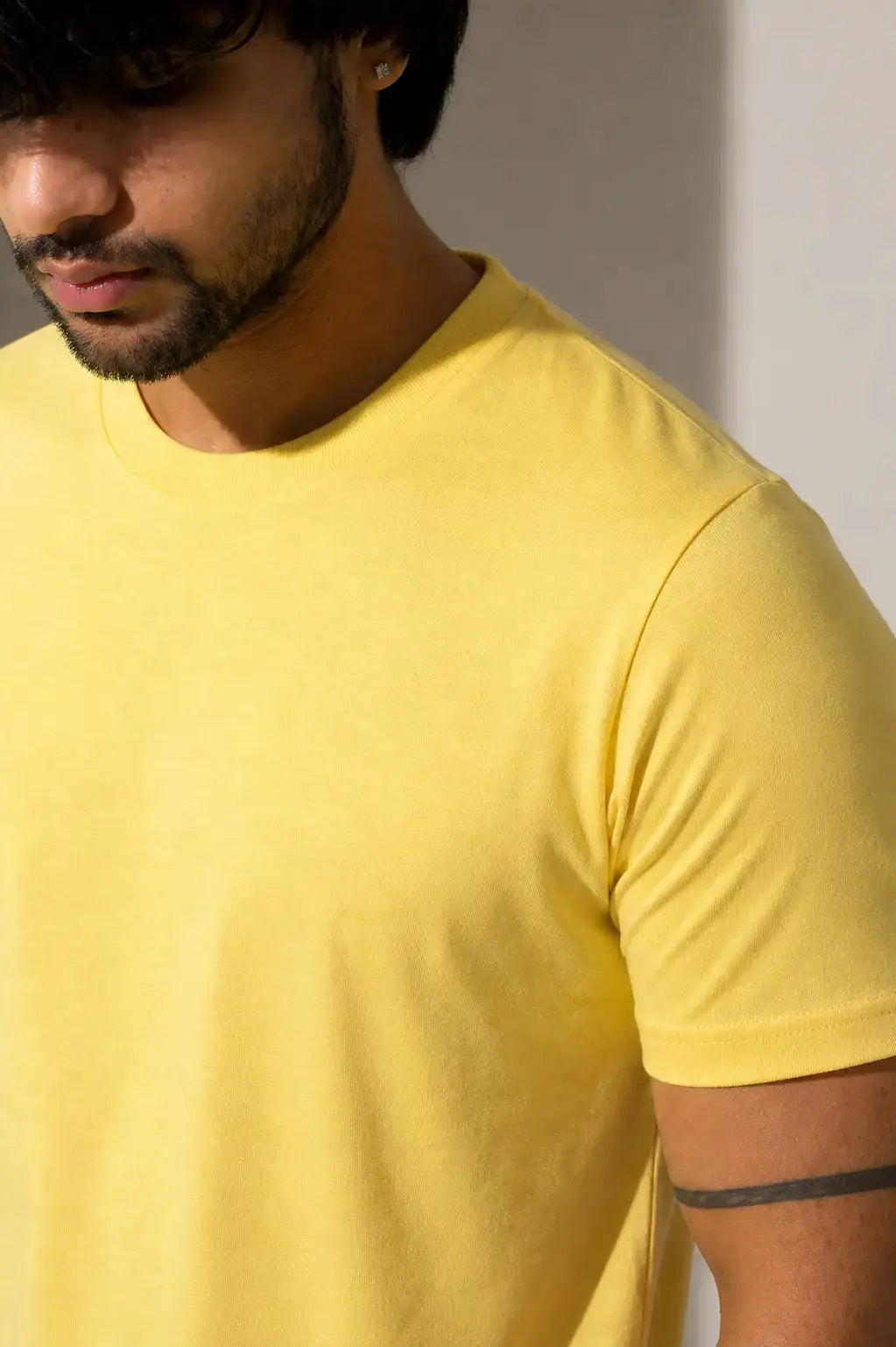 Yellow Cotton T-Shirt