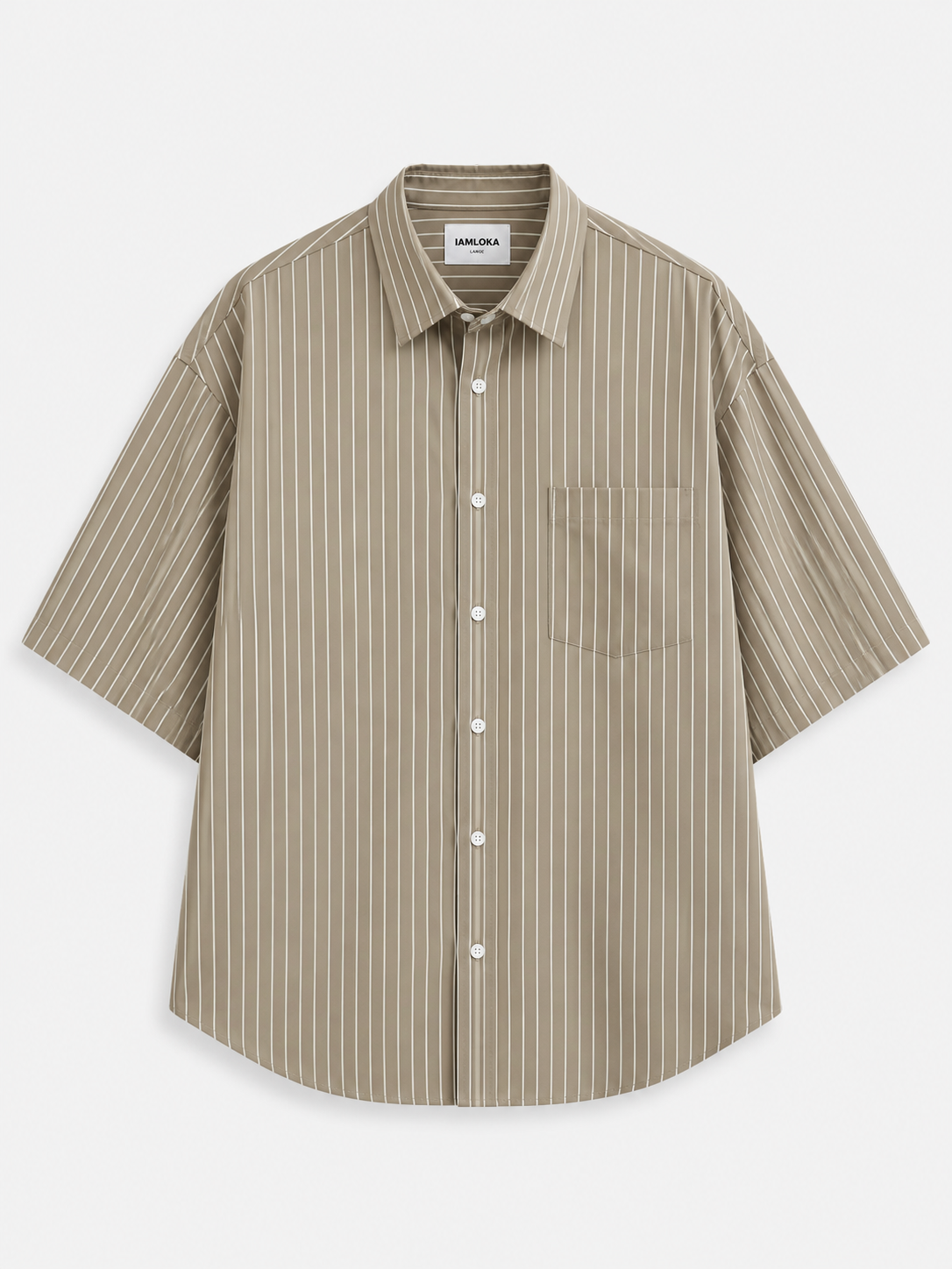 Dune Striped Oversized Shirt
