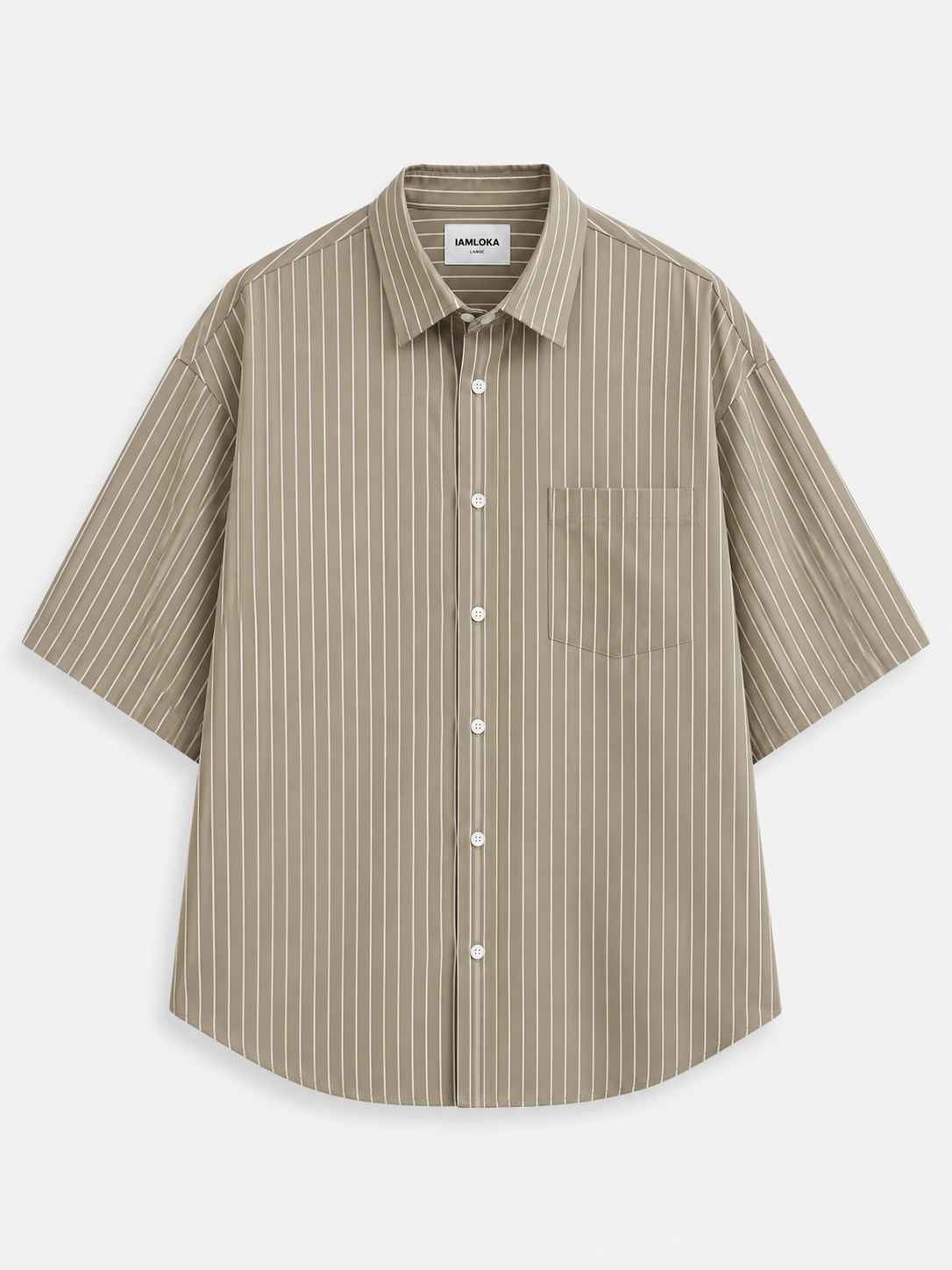 Dune Striped Oversized Shirt