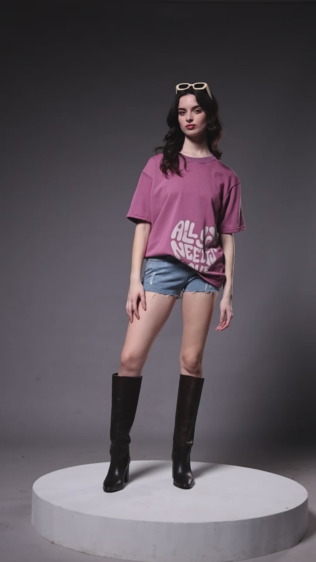 Loka Swing Love Tee - 280 GSM Cotton Terry